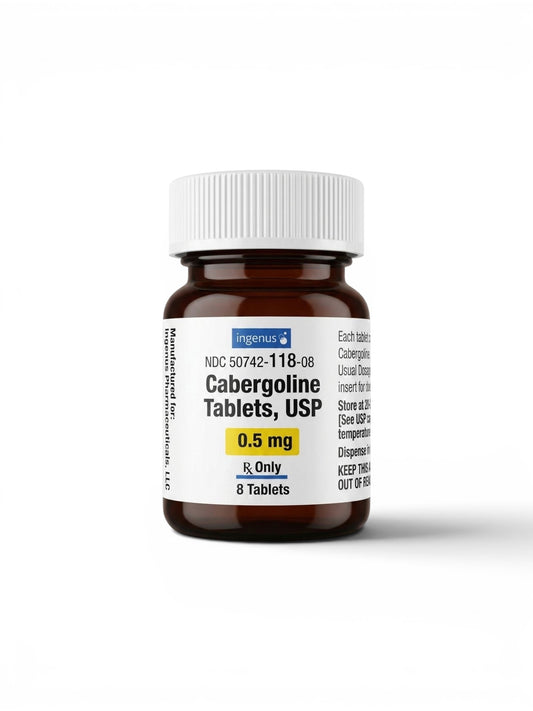 Cabergoline Tablets USP 0.5 mg