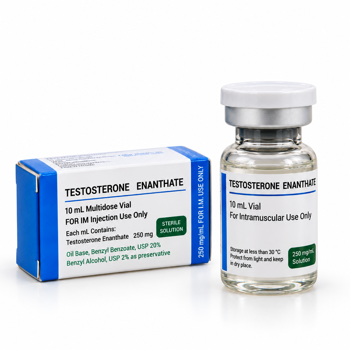 Testosterone Enanthate 250mg – Live Well Pharmaceuticals