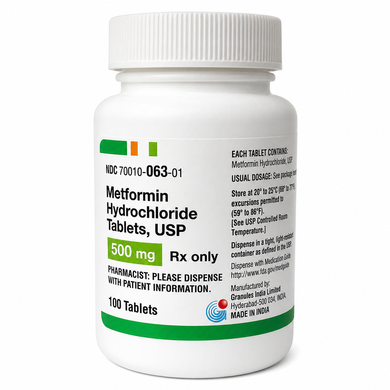 METFORMINA 500 mg