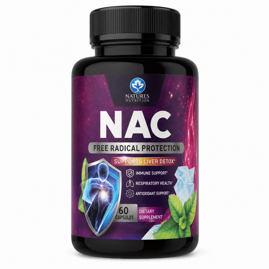 NAC (N-Acetilcisteína) – 60 Cápsulas