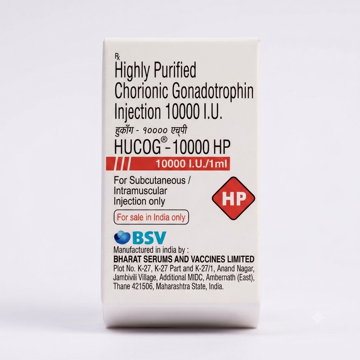HUCOG® Chorionic Gonadotrophin