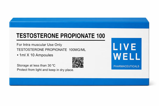 TESTOSTERONE PROPIONATE 100 – Live Well Pharmaceuticals